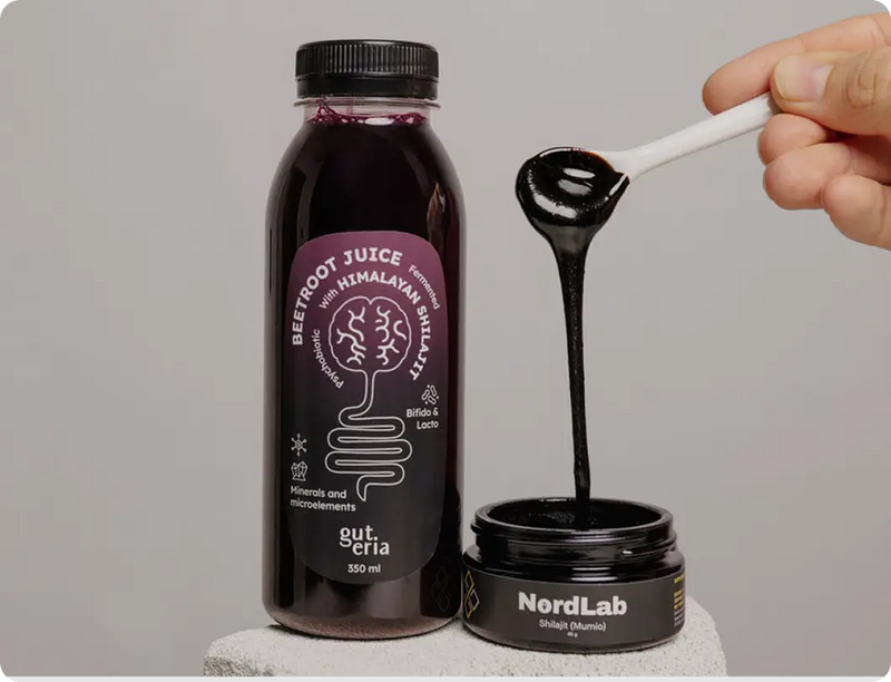 COMBO: Fermented Beetroot Concentrate + Pure Shilajit Resin